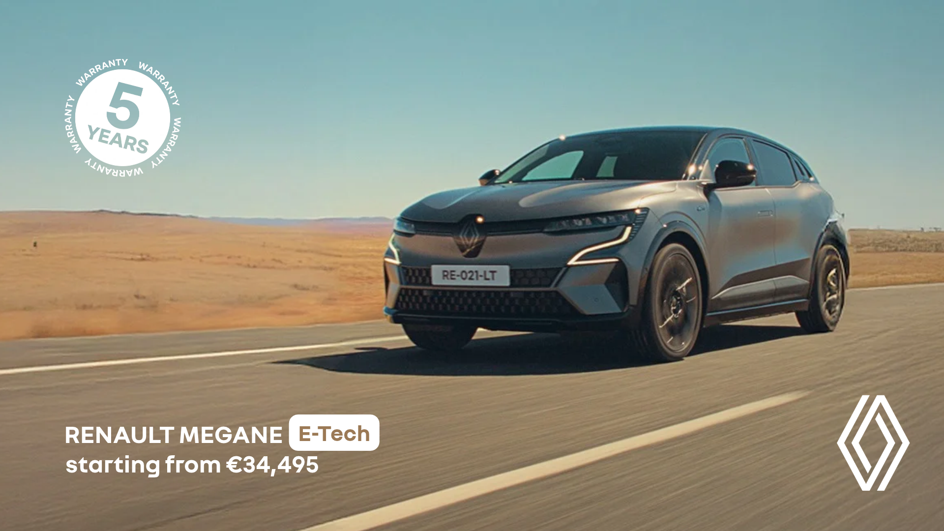 Renault MEGANE - homepage offer
